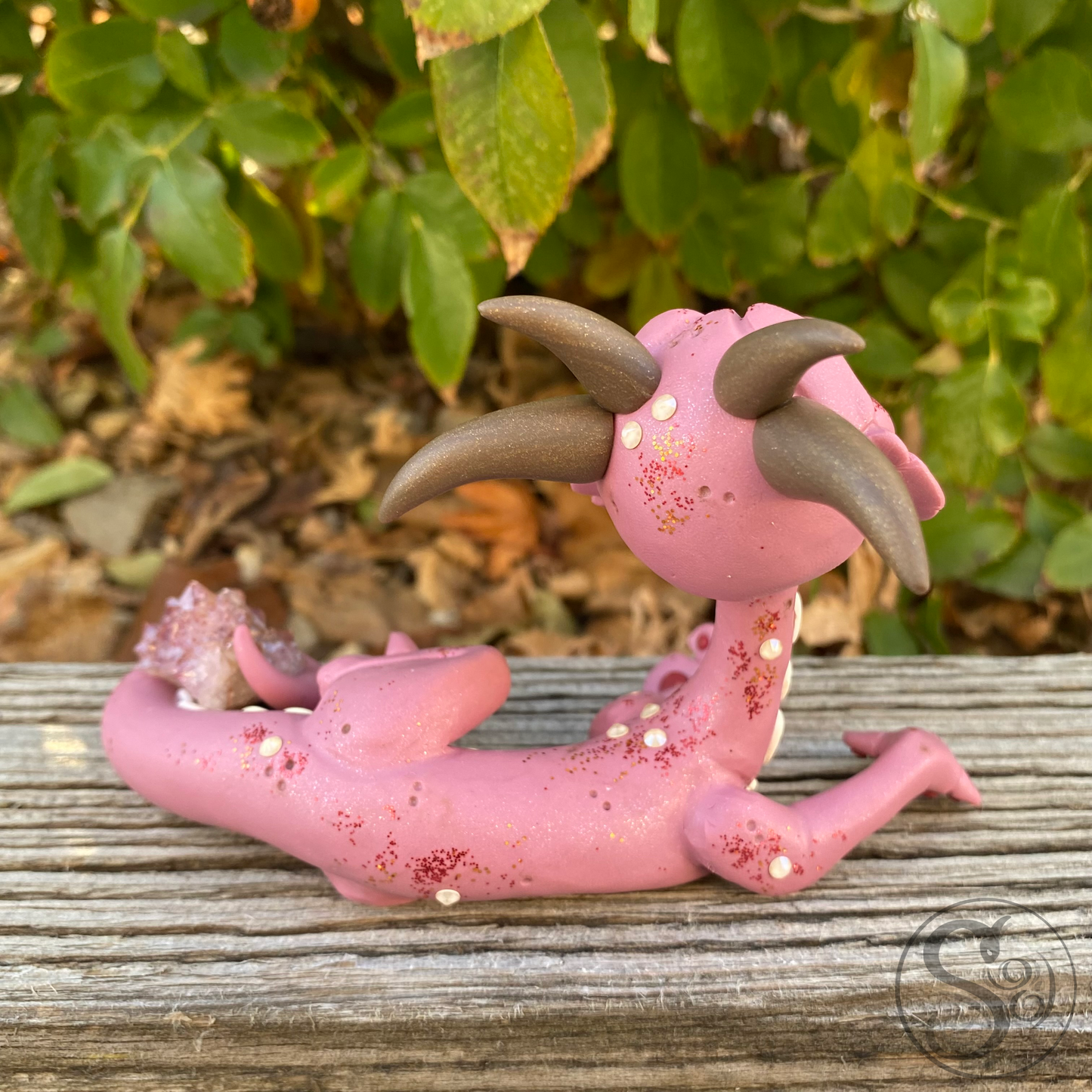 Pink Amethyst Dragon