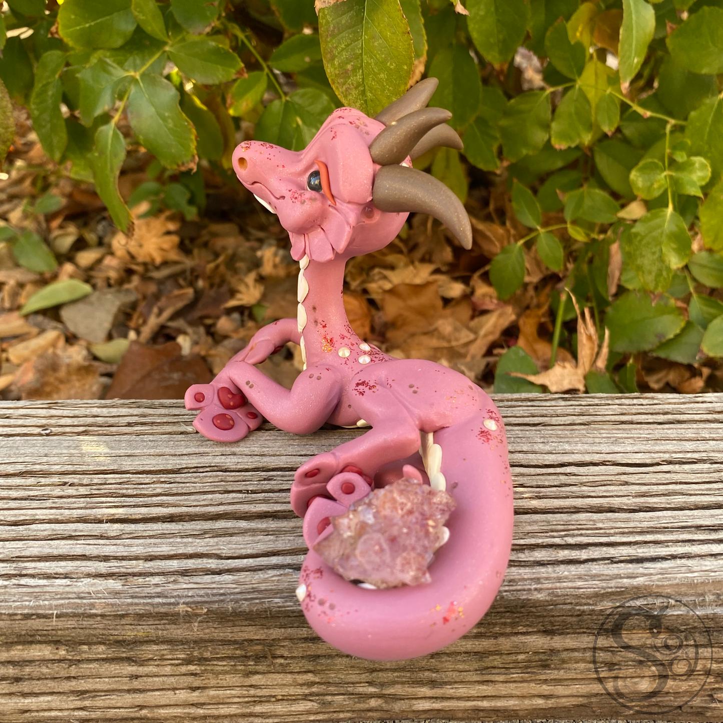 Pink Amethyst Dragon