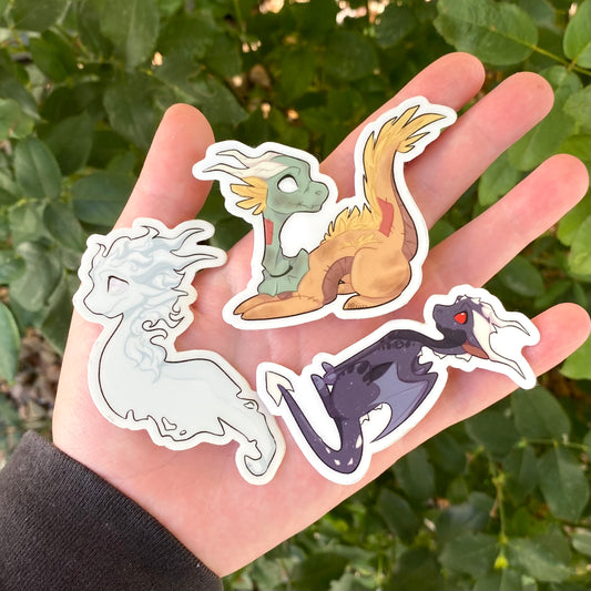 Halloween Dragon Stickers